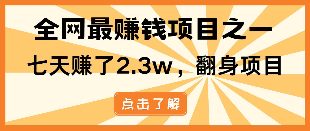 图片[1]-小白必学项目，纯手机简单操作收益非常高!年前翻身！-三玖社区