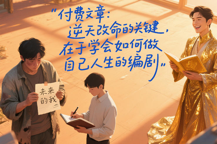 付费文章:逆天改命的关键,在于学会如何做自己人生的编剧-百盟网