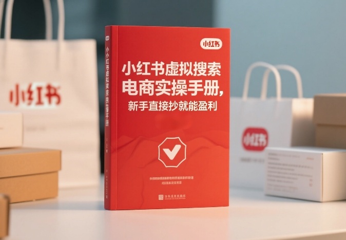 小红书虚拟搜索电商实操手册,新手直接抄就能盈利-百盟网