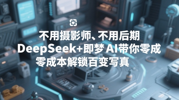 不用摄影师、不用后期,DeepSeek+即梦AI带你零成本解锁百变写真!-百盟网