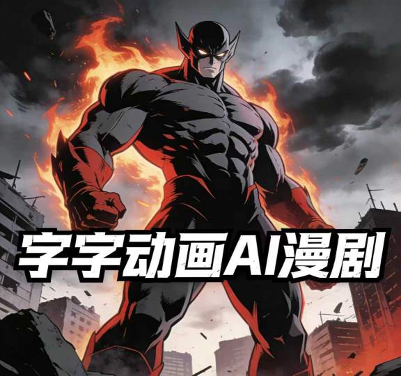 字字动画AI漫剧2026年第1期系统课程,小白看完就能学会实操的漫剧课,单人月收1-3W-百盟网