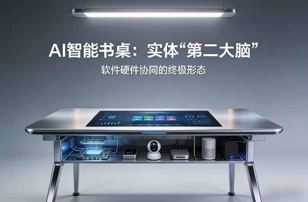 AI智能书桌搭建,构建你的实体“第二大脑”,软件硬件协同的终极形态-百盟网