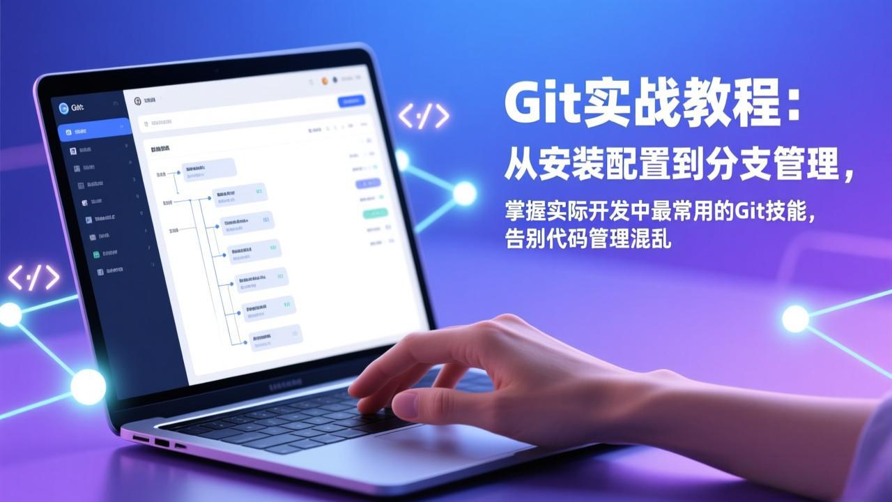 Git实战教程:从安装配置到分支管理,掌握实际开发中最常用的Git技能,告别代码管理混乱-百盟网