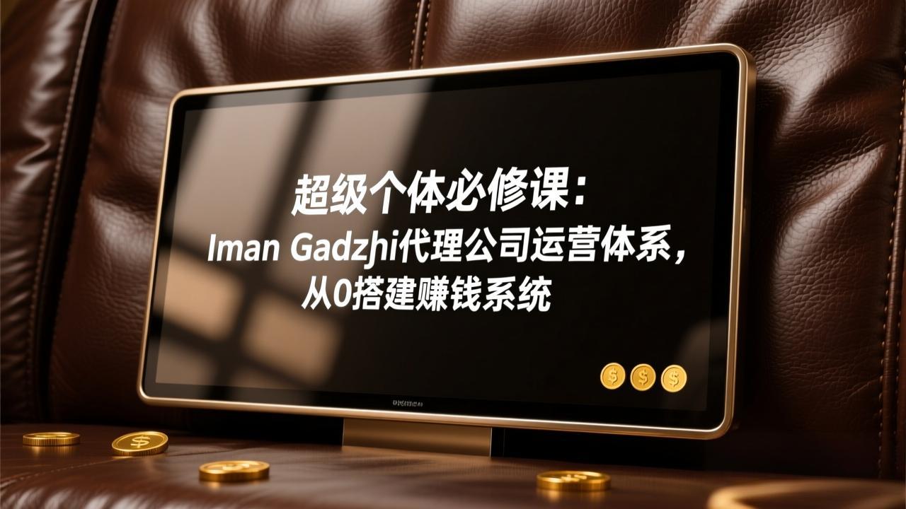 超级个体必修课:Iman Gadzhi代理公司运营体系,从0搭建赚钱系统-百盟网